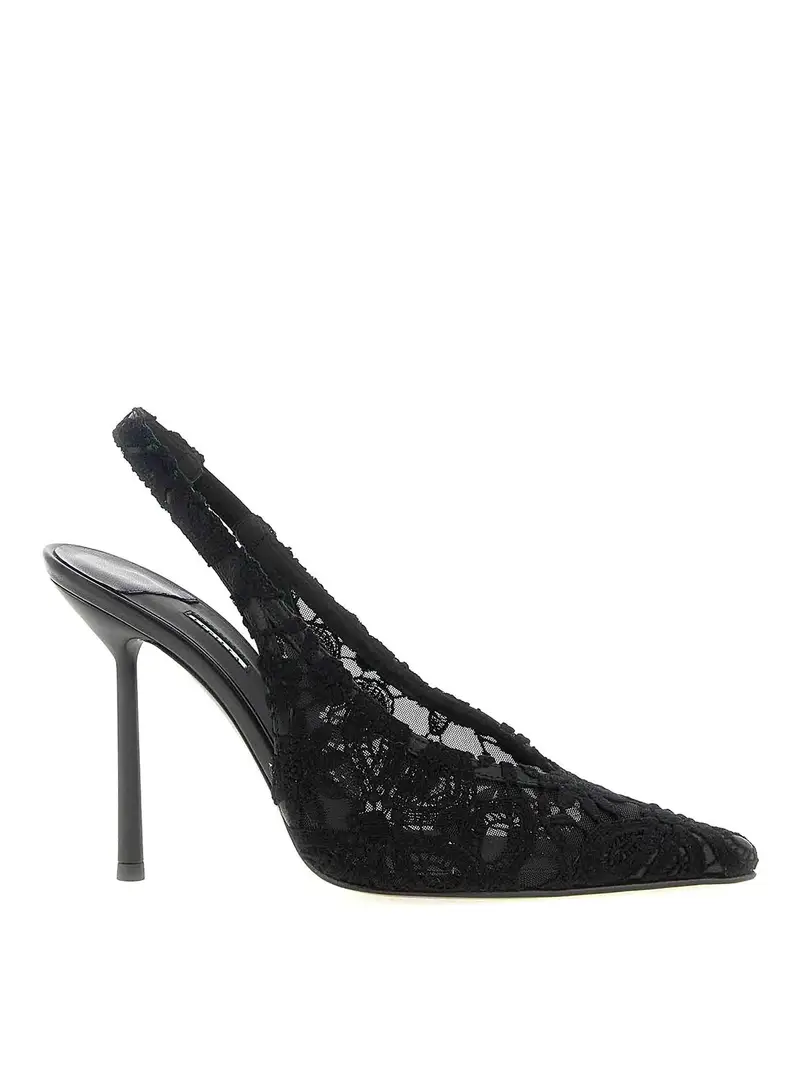 Slingback Chantilly Nero