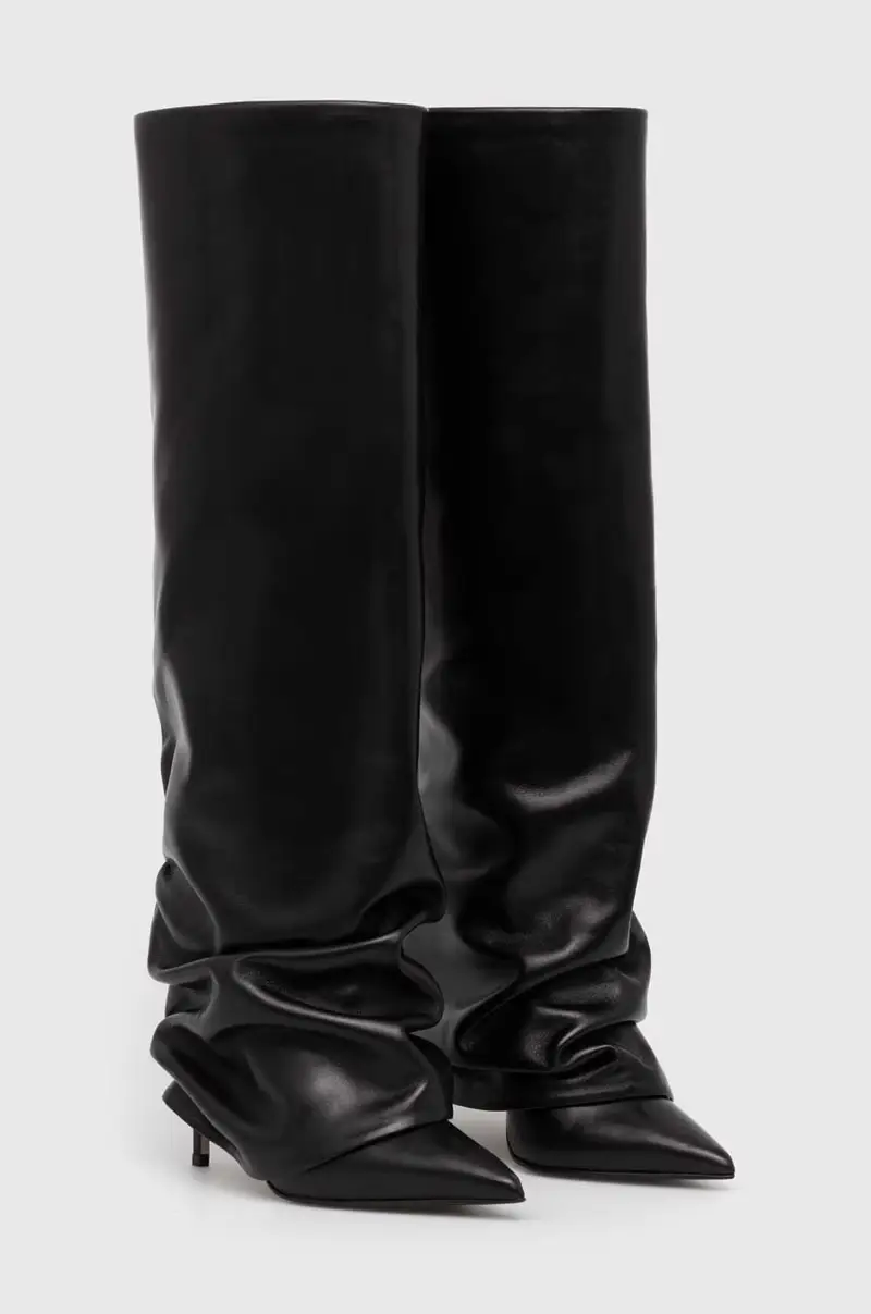 stivali in pelle Stivale Andy donna colore nero 2030A100R1PPGLO001 miniatura 4