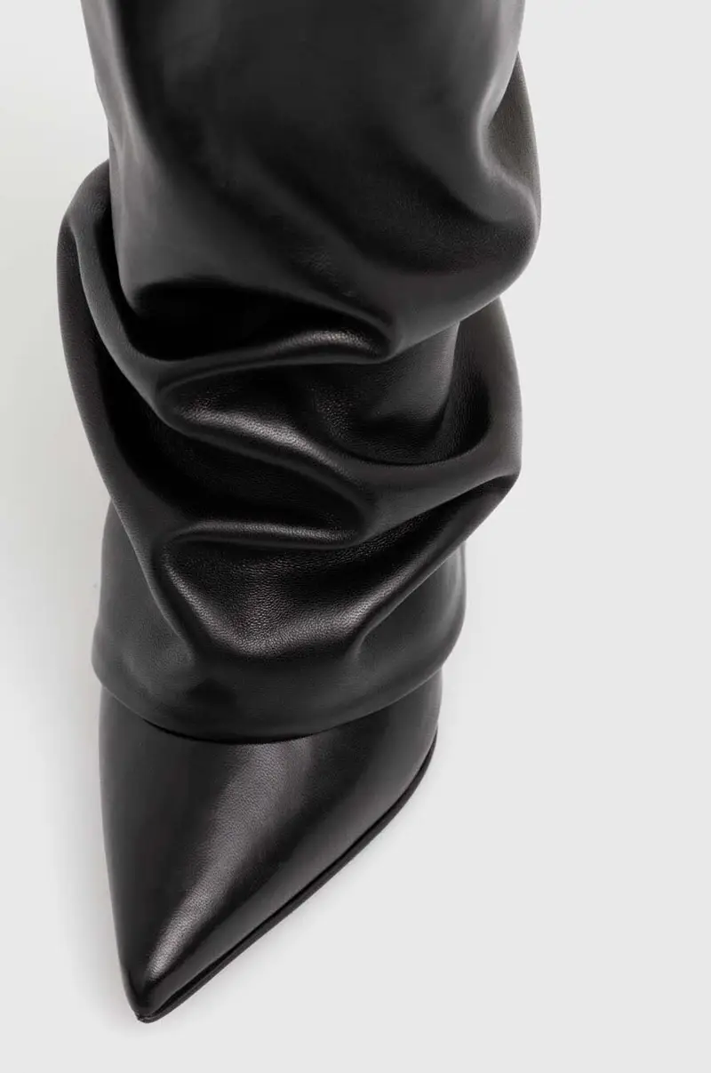 stivali in pelle Stivale Andy donna colore nero 2030A100R1PPGLO001 miniatura 5