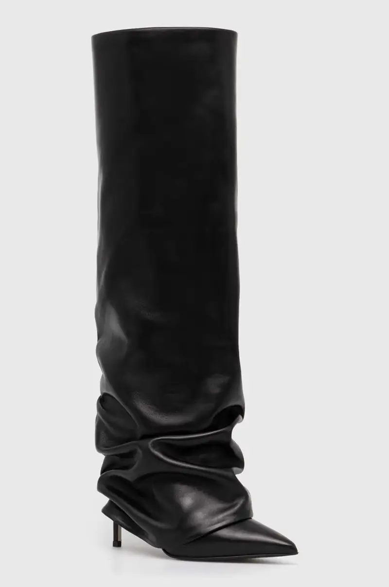 stivali in pelle Stivale Andy donna colore nero 2030A100R1PPGLO001