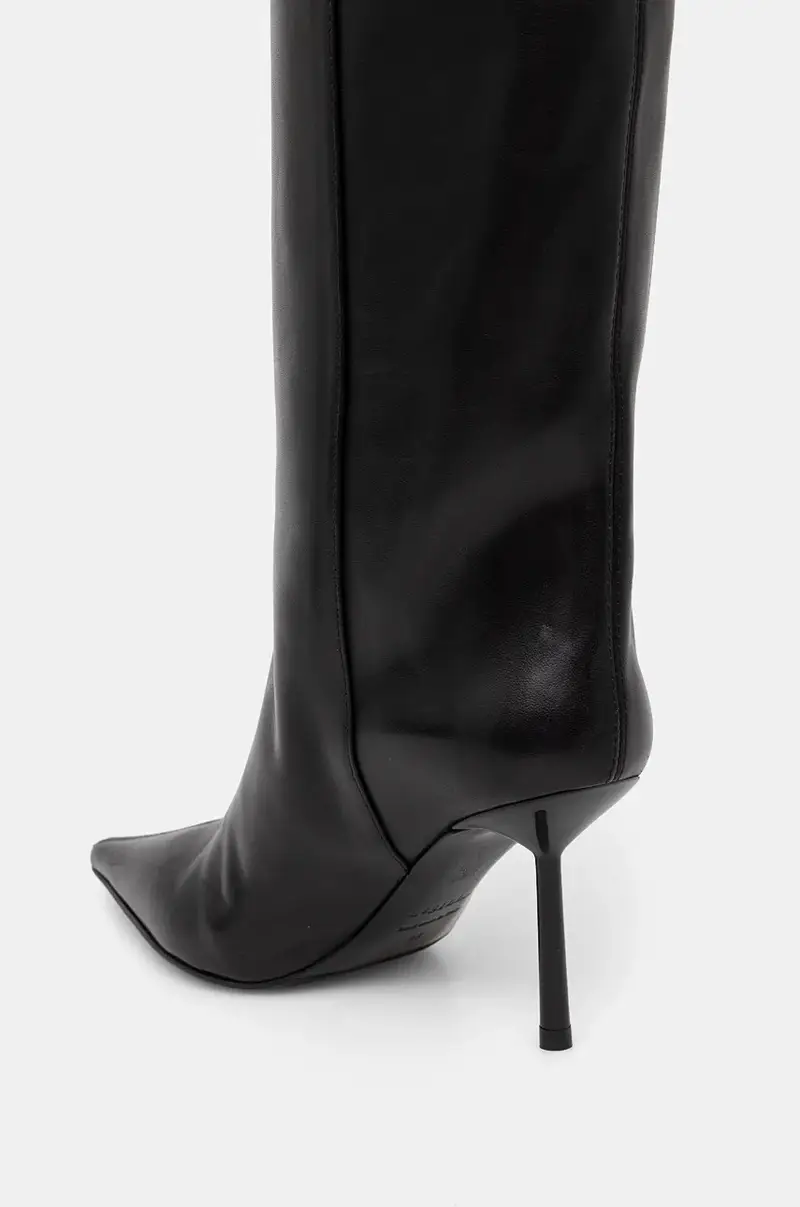 stivali in pelle Stivale Bella donna colore nero 4276C080BXPPGLO001 miniatura 4