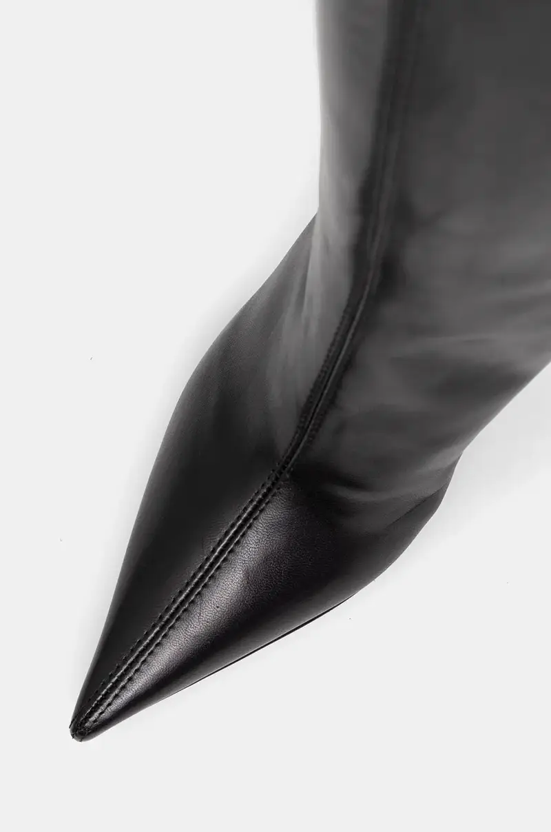 stivali in pelle Stivale Bella donna colore nero 4276C080BXPPGLO001 miniatura 5