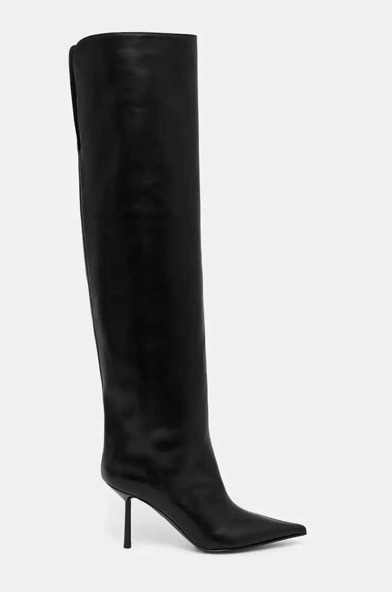 stivali in pelle Stivale Bella donna colore nero 4276C080BXPPGLO001