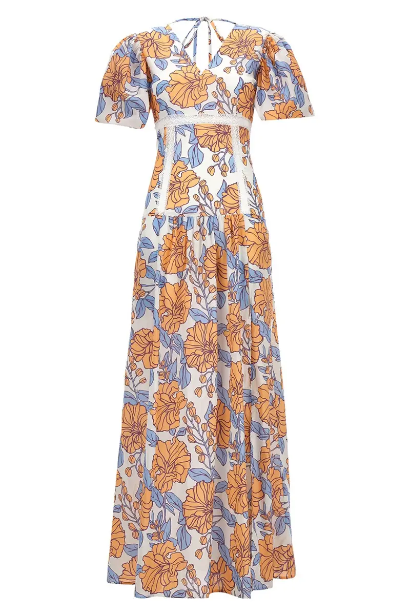 Abito Lungo Rosellina Multi