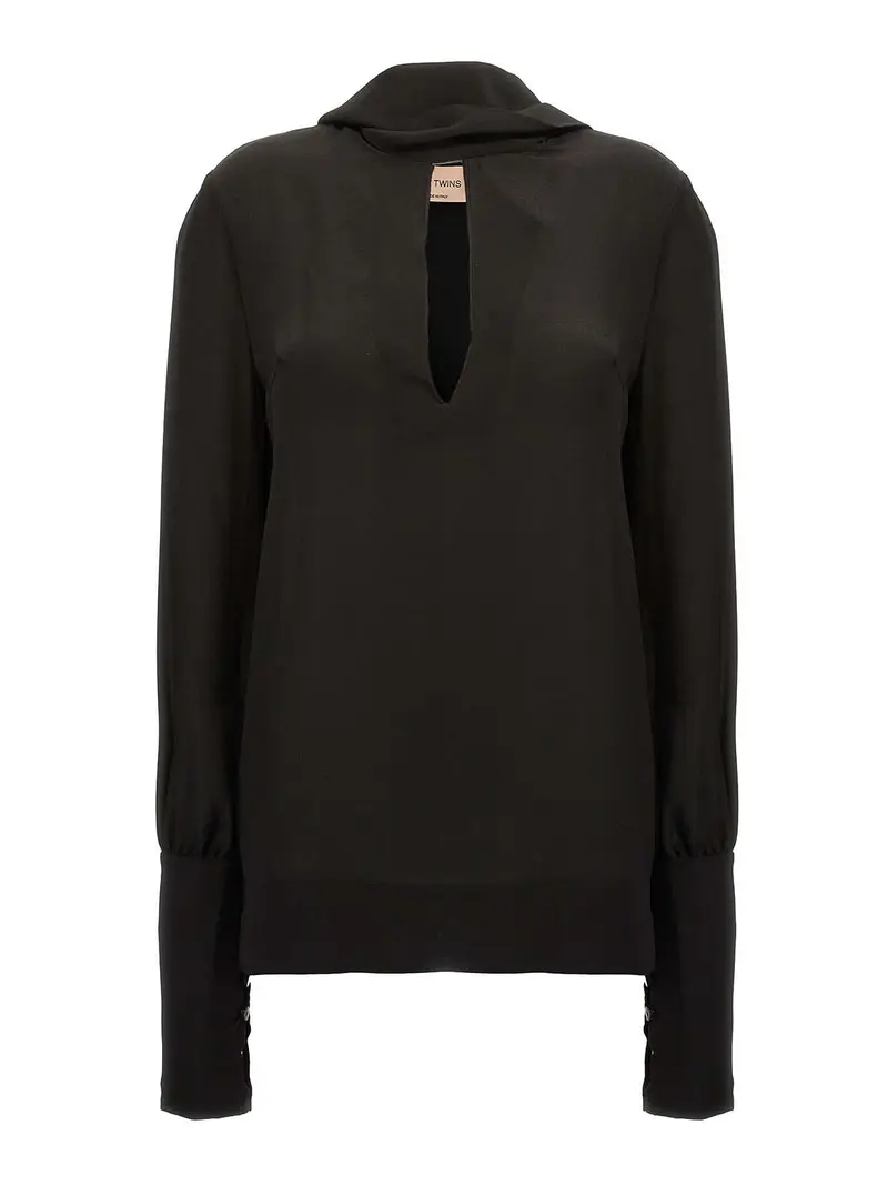 lecce blouse Nero