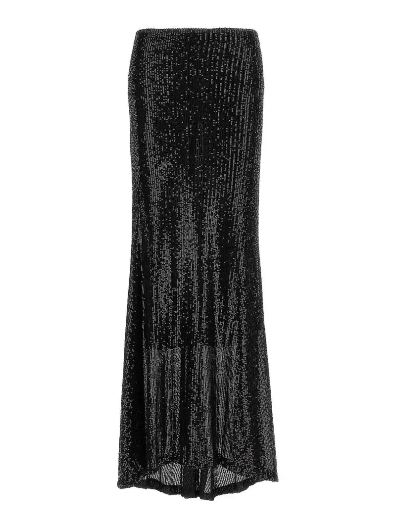 Maria Cristina Maxi Skirt Nero