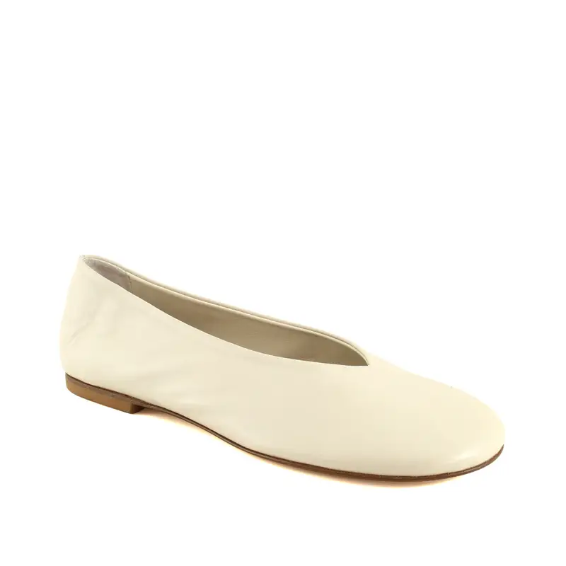 Ballerina Selene Beige, Bianco miniatura 2