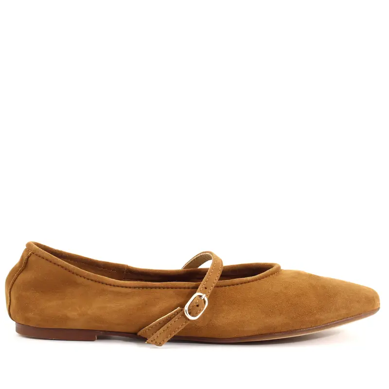 Ballerina Yumi Cuoio, Marrone