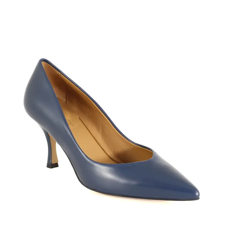 Décolleté Mina Blu miniatura 2