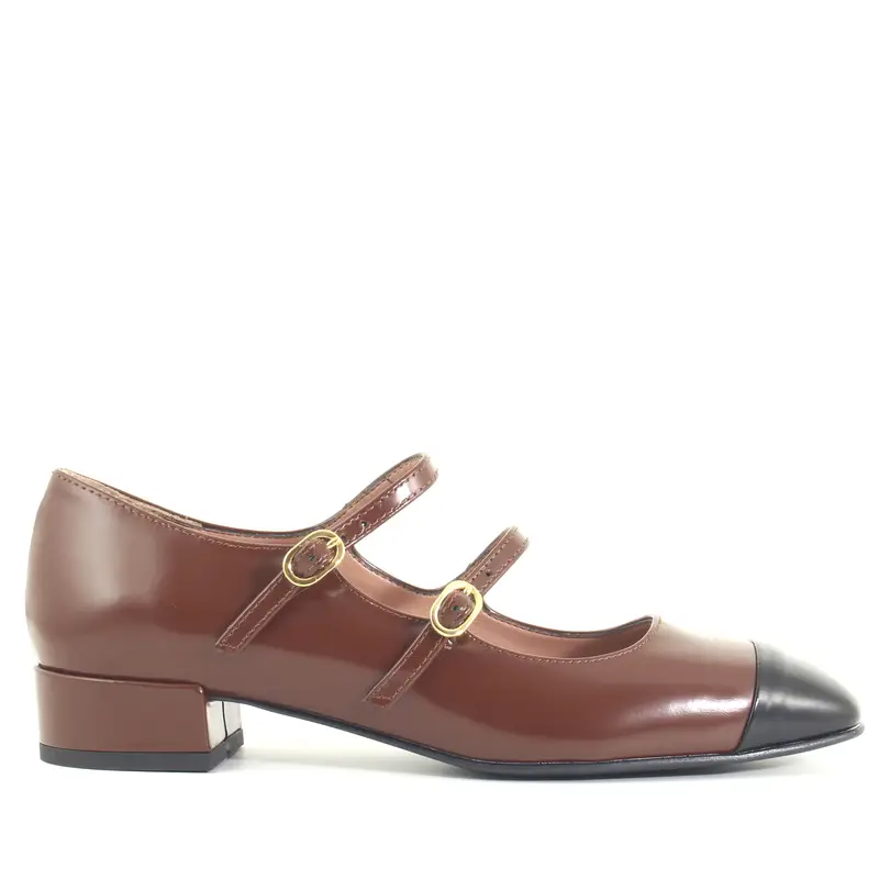 Le Walterine Décolleté Marrone 3955270