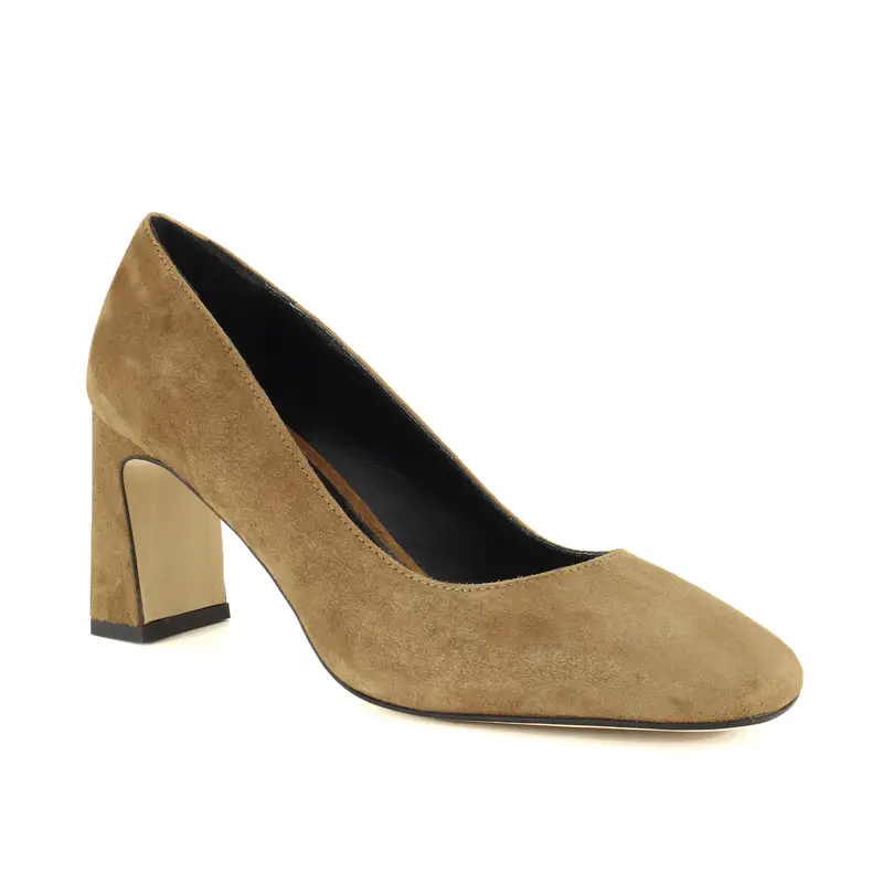 Décolleté Naira Marrone miniatura 2