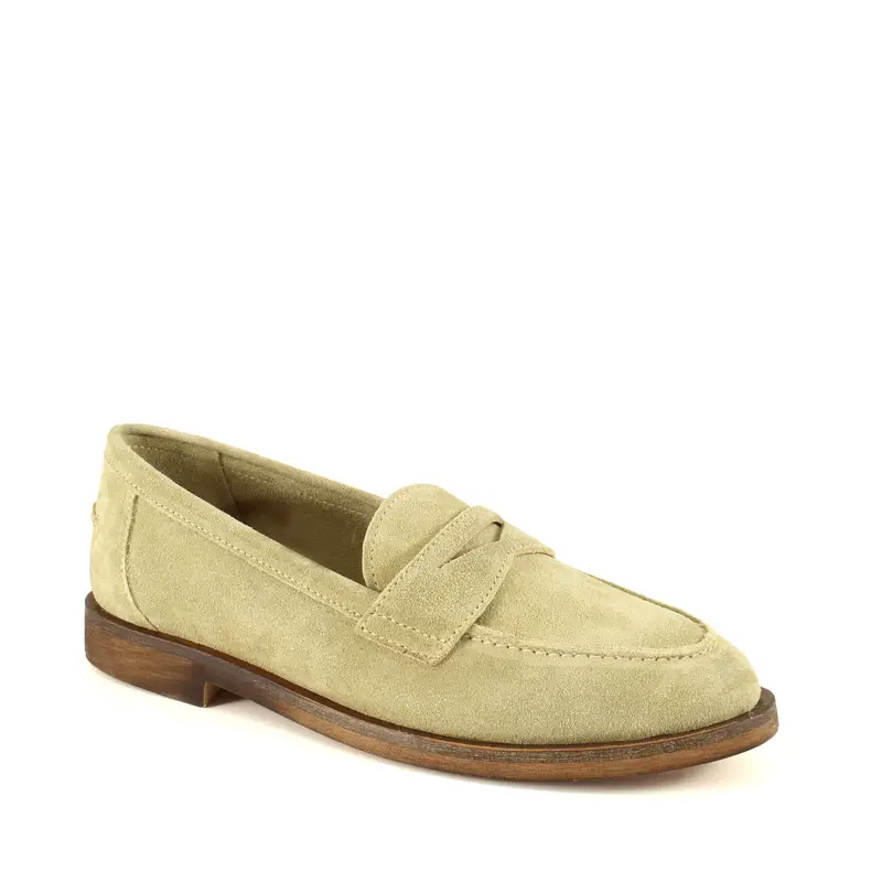 Mocassino Penny Beige miniatura 2