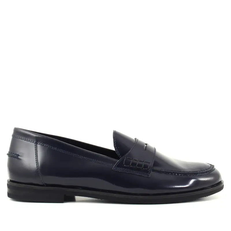 Mocassino Penny Blu