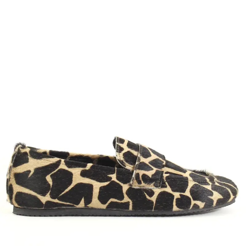 Le Walterine Mocassino Rocco Animalier Size EU 40