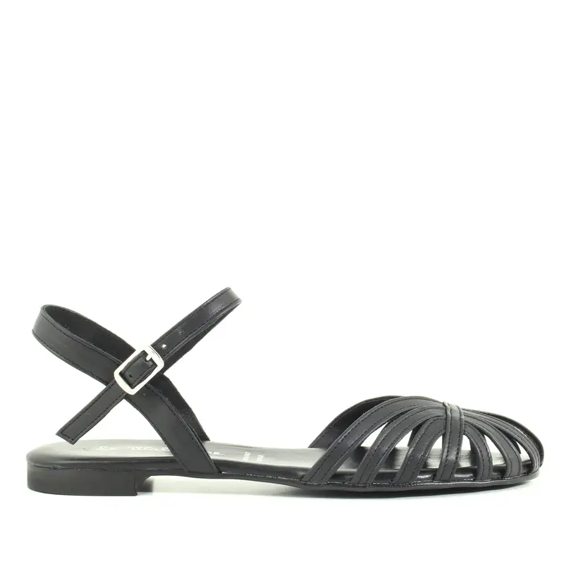 Le Walterine Sandalo Crab Nero Size EU 36