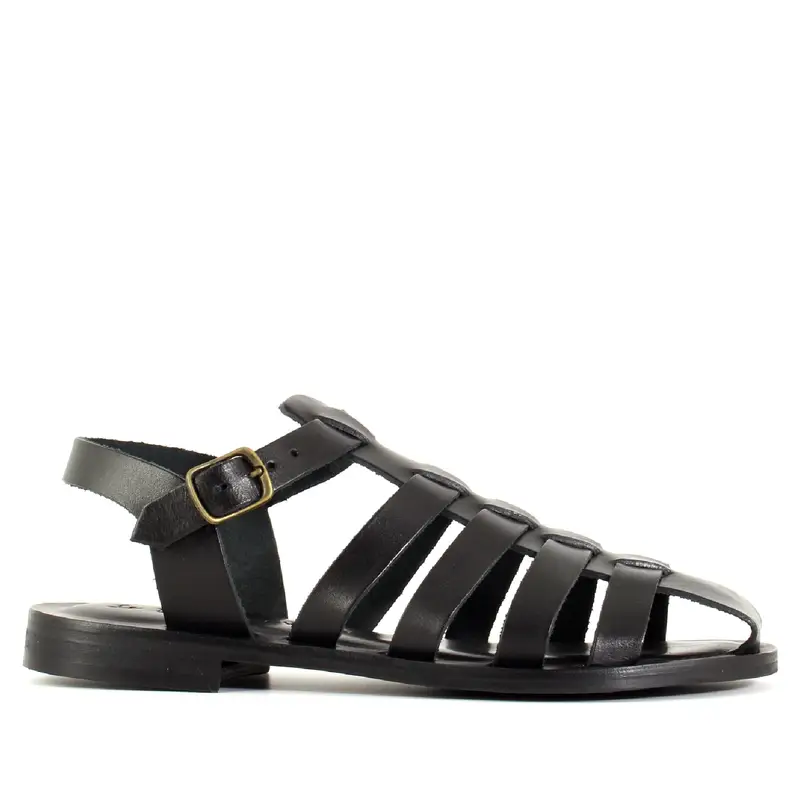 Le Walterine Sandalo Romolo Nero Size EU 36