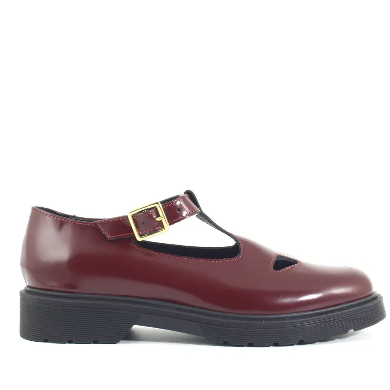 Le Walterine Scarpa Due Buchi Willy Bordeaux Size EU 37