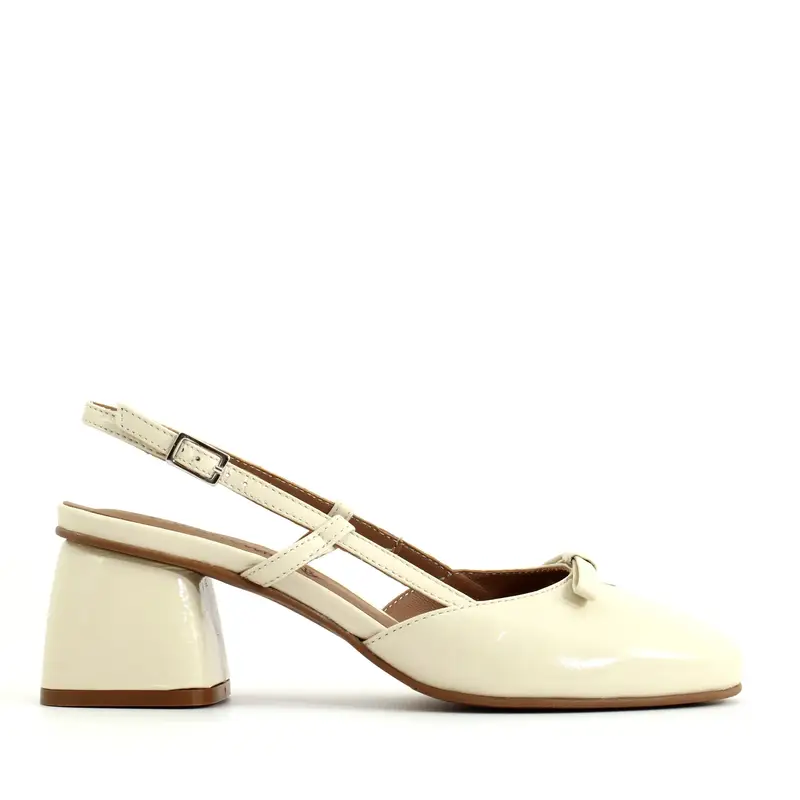 Slingback Kora Bianco