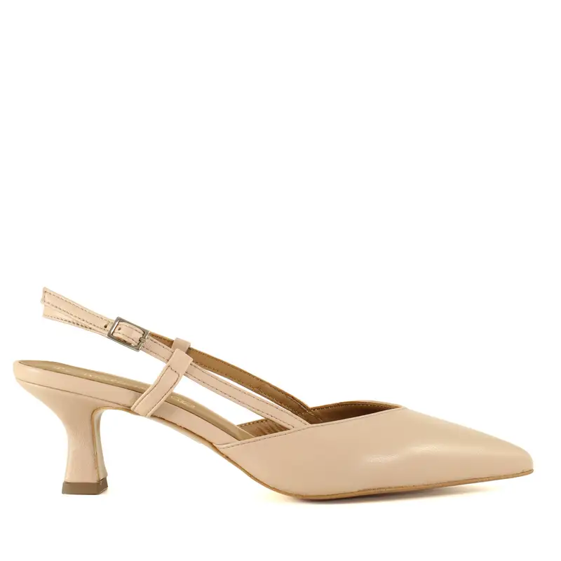 Slingback Maryl Beige, Rosa