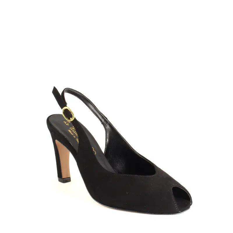 Slingback Ornella Nero miniatura 2