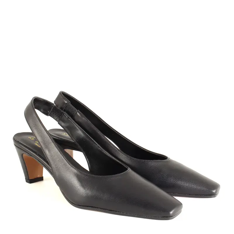 Slingback Samoa Nero miniatura 2