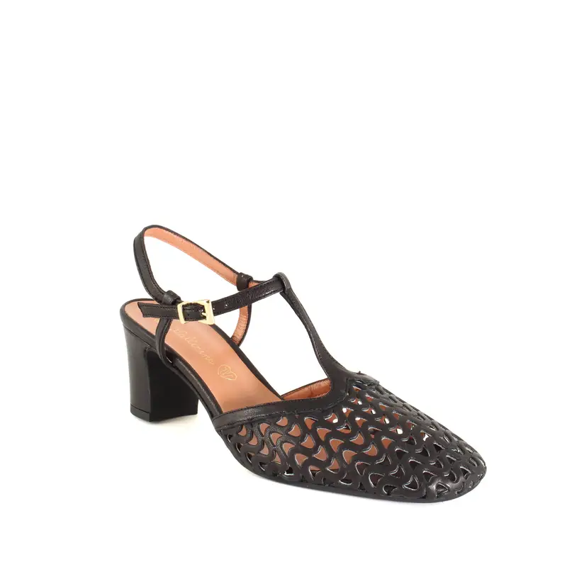 Slingback Vera Nero miniatura 2