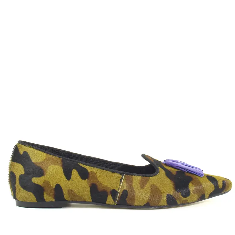 Le Walterine Slipper Wild Animalier, Giraffa Size EU 35