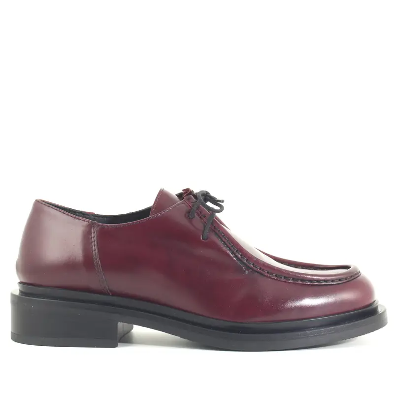 Le Walterine Sneakers Bordeaux Donna in Pelle