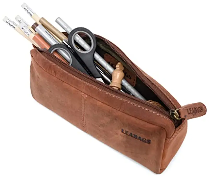 LEABAGS Astucci Uomo Marrone 1512852 miniatura 3