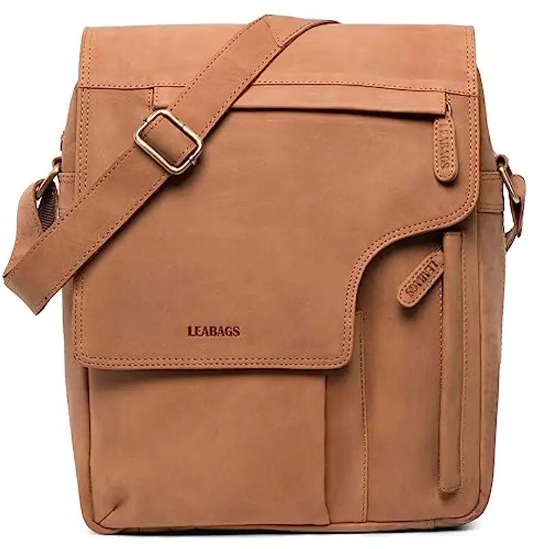 LEABAGS Borsa a tracolla Uomo Multicolore 954890