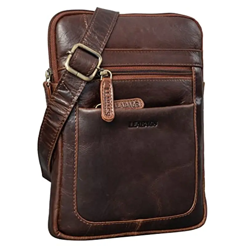 LEABAGS Borsello Uomo Multicolore 954779 miniatura 2