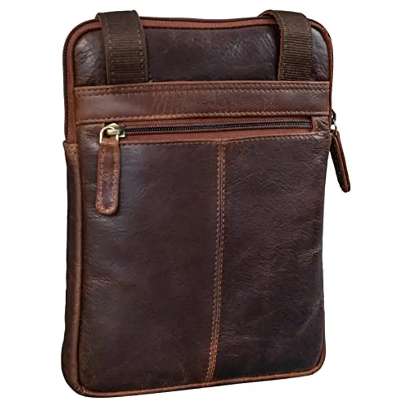 LEABAGS Borsello Uomo Multicolore 954779 miniatura 3