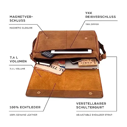 LEABAGS Borsello Donna Multicolore 3240890 miniatura 3