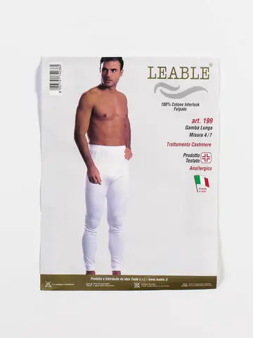 MUTANDA GAMBA LUNGA COTONE UOMO LEABLE 199