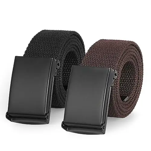 LEACOOLKEY Cinture Nero 2780802