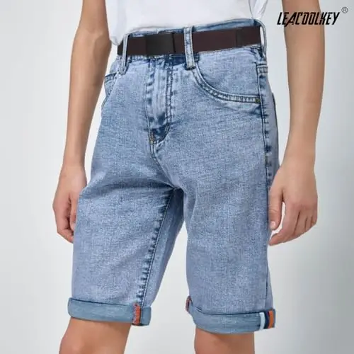 LEACOOLKEY Cinture Nero 2780802 miniatura 3