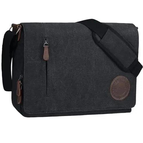 Leathario Borsa a tracolla Uomo Giallo 2629836