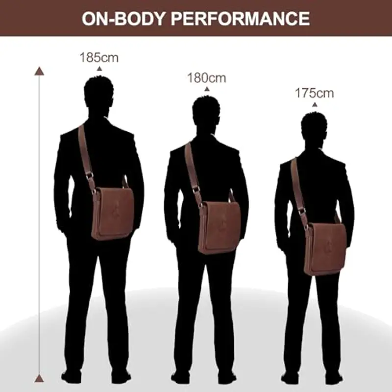 Leathario Borsa a spalla Uomo 1605900 miniatura 3