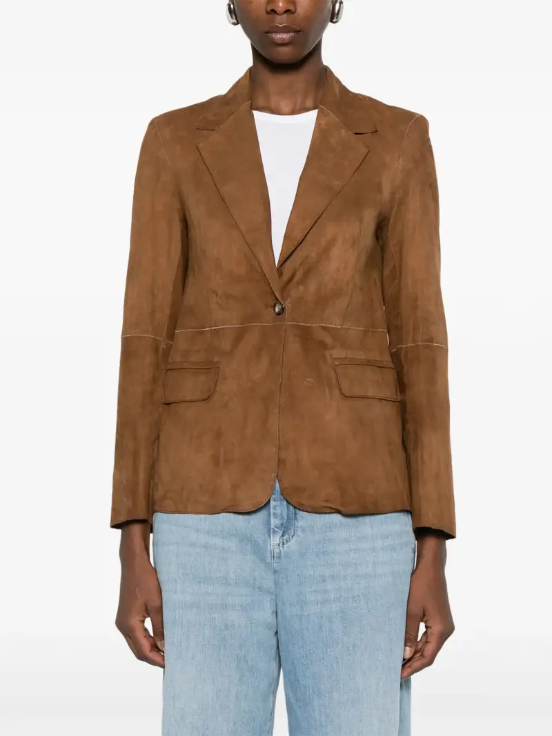 Giacche Donna MARRONE miniatura 5