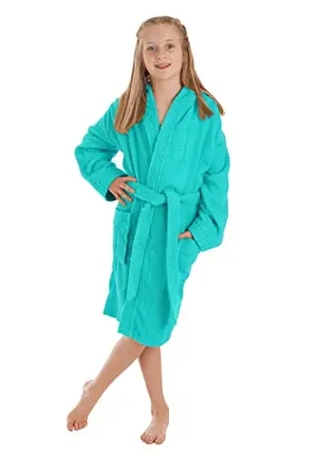 LEBENGOOD Accappatoio Bambino e Bambina, Ragazzo e Ragazza, Neonato, Bimbo e Bimba, Unisex - 100% Cotone OEKO-TEX® miniatura 2