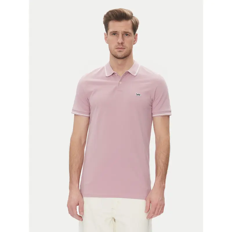Polo Pique 112363856 Viola Regular Fit