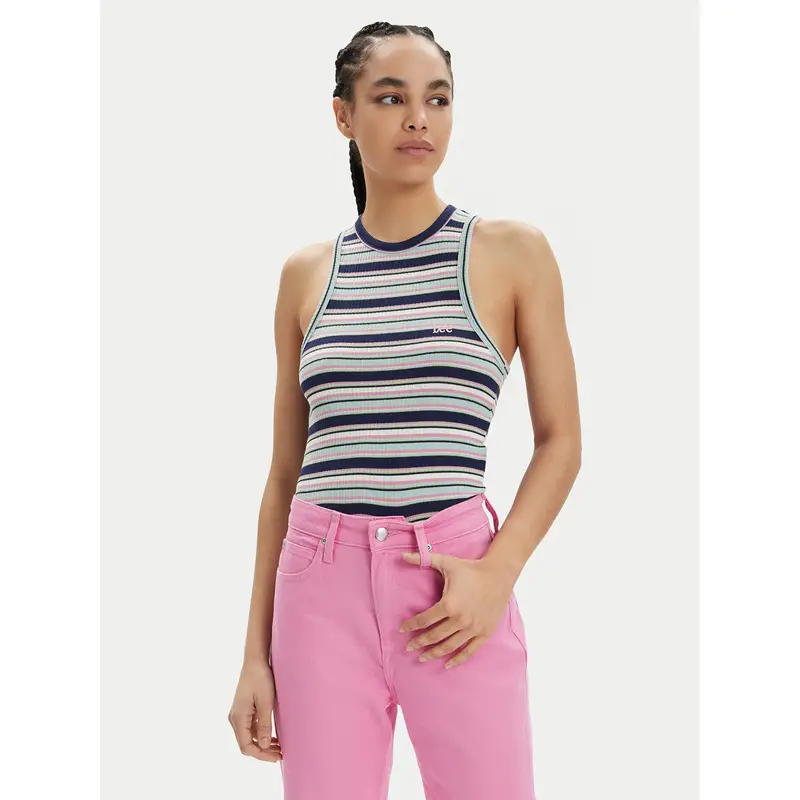 Top 112350213 Multicolore Slim Fit