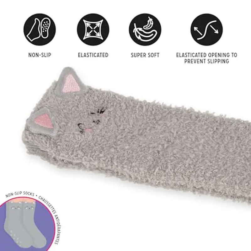Legami Calze Antiscivolo, Kitty, 26-34 Unisex miniatura 3