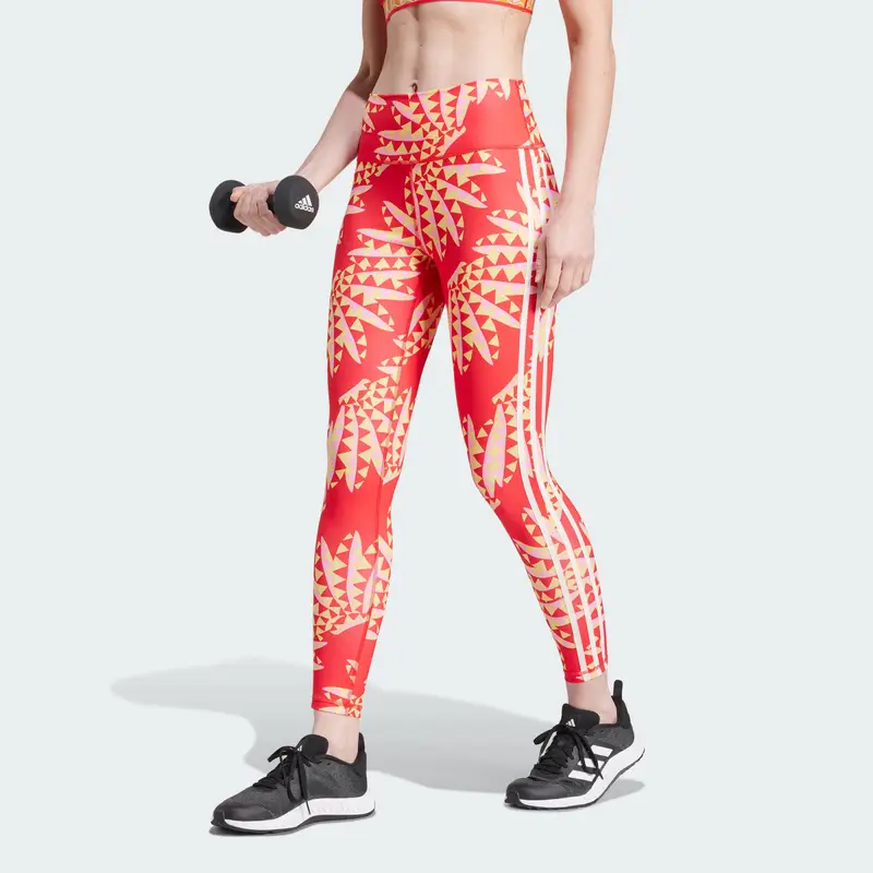 Adidas Leggings Rosso 2049334