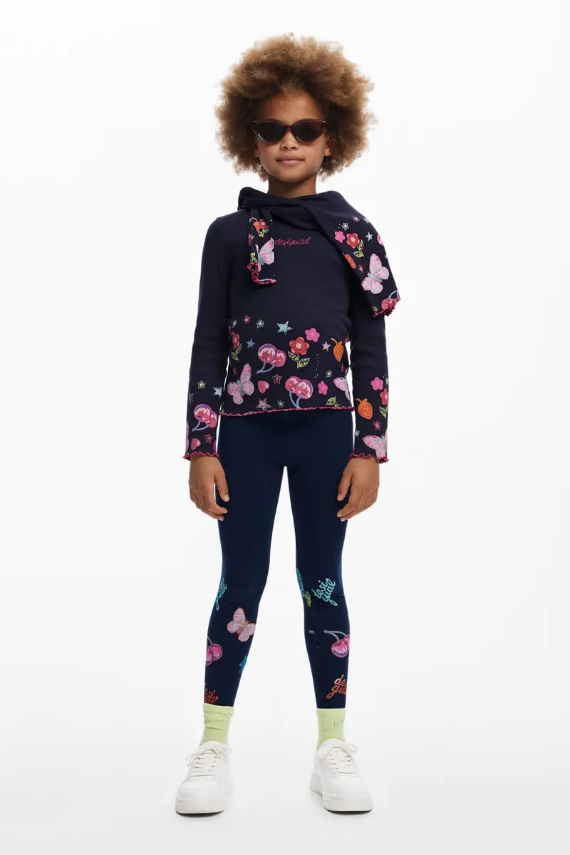 Desigual Leggings Blu 2067345