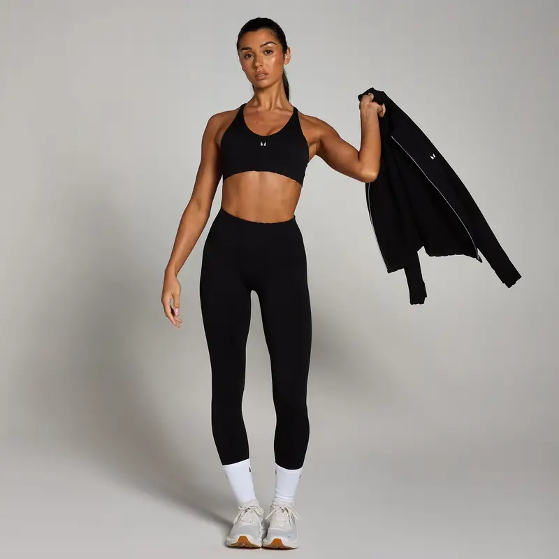 MP Leggings Donna Argento 2041818 miniatura 2