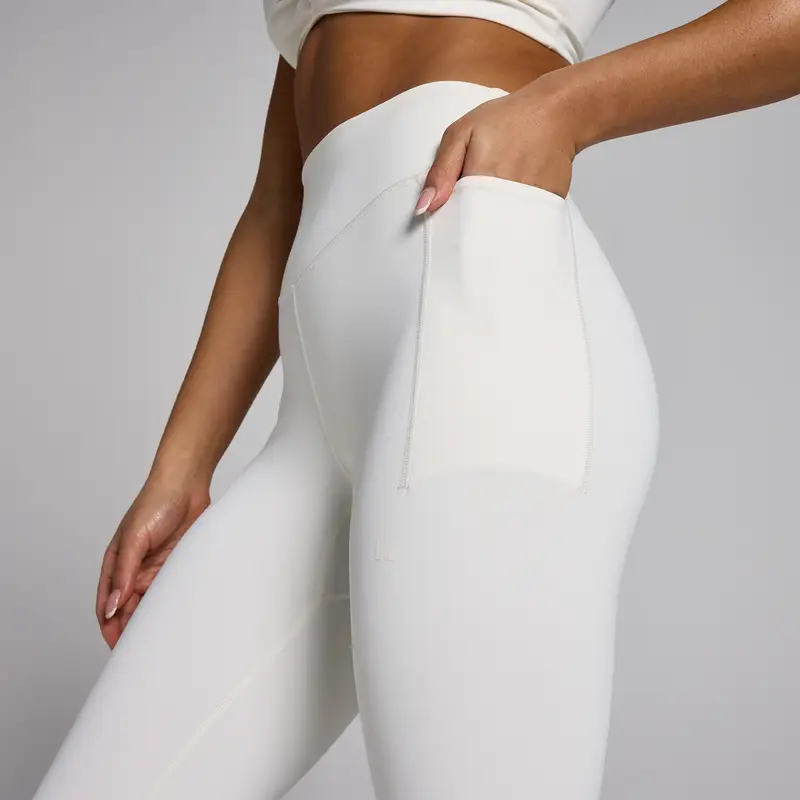 MP Leggings Donna Bianco 1380270 miniatura 3