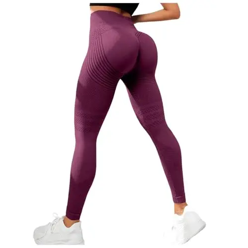 Generico Leggings Donna Rosa 3525599