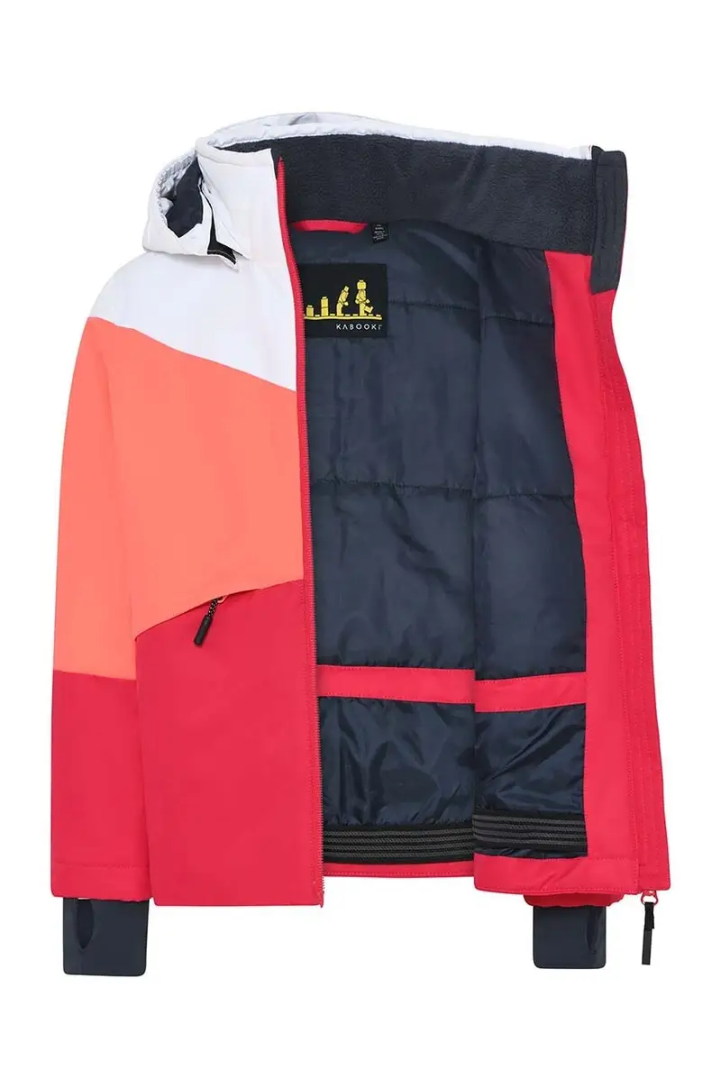 giacca da sci bambino/a Rosso miniatura 3