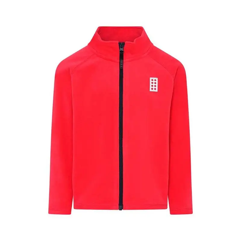 Pile Con Cerniera Rosso Bambino 134